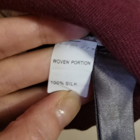Silk cardigan  size M - Picture 6 of 7